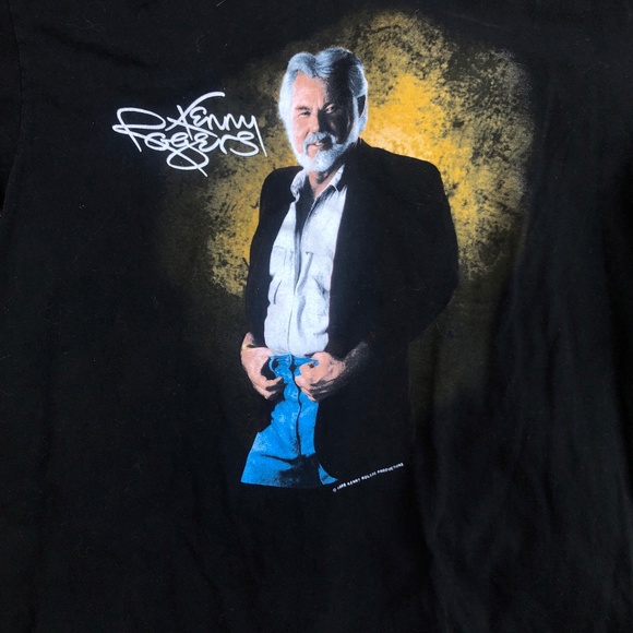 >>SOLD<< Kenny Rogers On Tour Single Stitch vintag - Picture 3 of 5